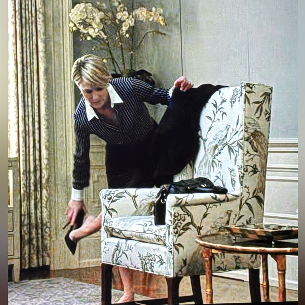 Dior Cherie Pointy Pump Perforated Black Suede 100mm heel ASO Claire Underwood - Picture 11 of 14